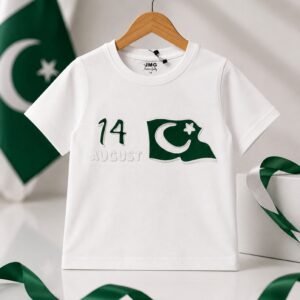 Pakistan Flag White T-Shirt