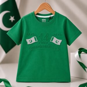 Green Azadi Independence Day T-Shirt